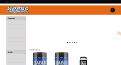 Desktop Screenshot of keebosportssupplements.com