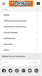 Mobile Screenshot of keebosportssupplements.com